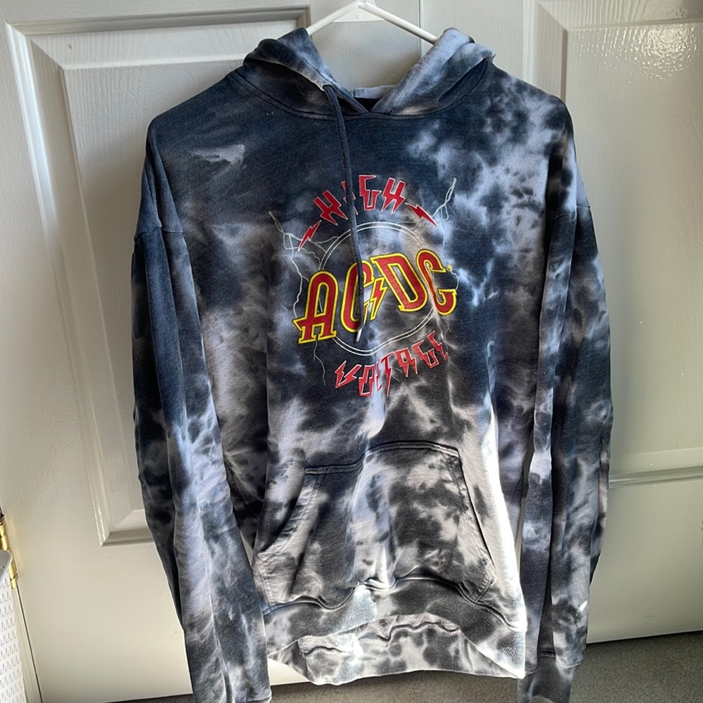 AC/DC Hooded Sweatshirt. Medium.